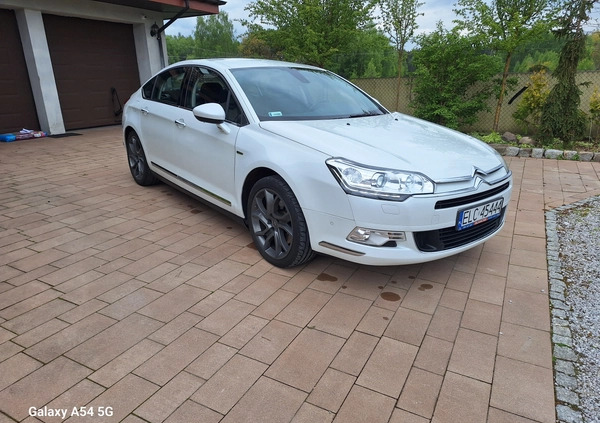 Citroen C5 cena 56000 przebieg: 116000, rok produkcji 2017 z Płock małe 631